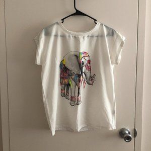 Tee Shirt, Short Sleeve, Great Condition, White
